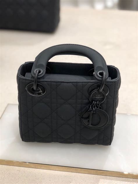 dior lady bag matte black|lady dior small price.